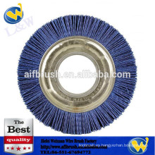 Cepillo circular de acabado de fibra de cerámica con servicio OEM